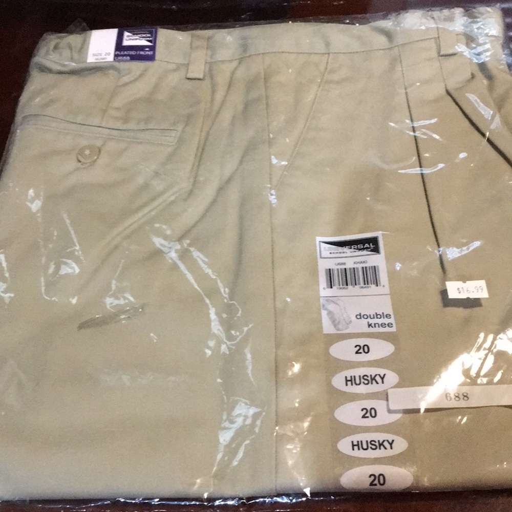 School uniform khakis!